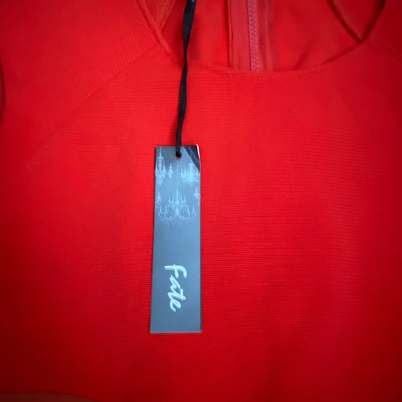 Fate Red and Orange Dress - Picture 5 of 5